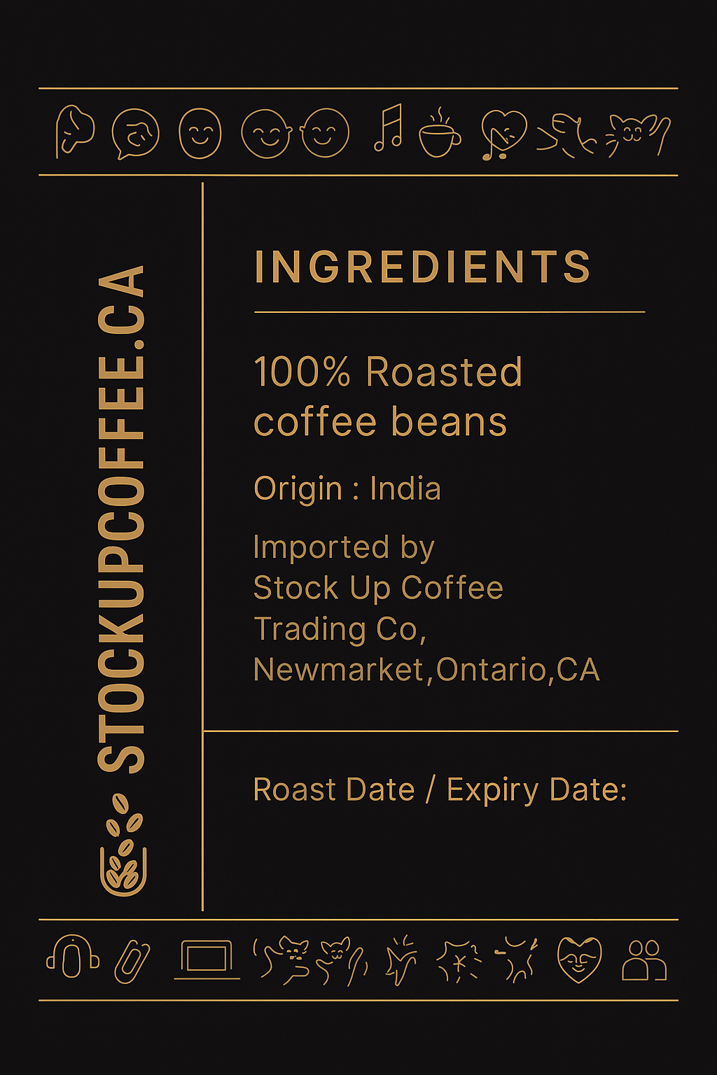 EASY BLINK - THE CHILL BREW - ARABICA ROBUSTA BLEND COFFEE