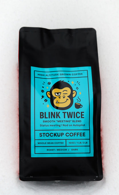 BLINK TWICE - THE MEETING BREW - BOLD COFFEE BLEND