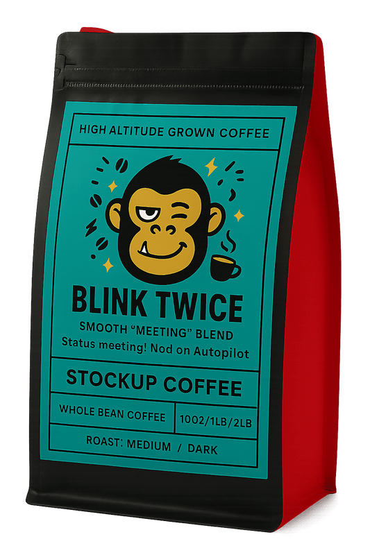 BLINK TWICE - THE MEETING BREW - BOLD COFFEE BLEND