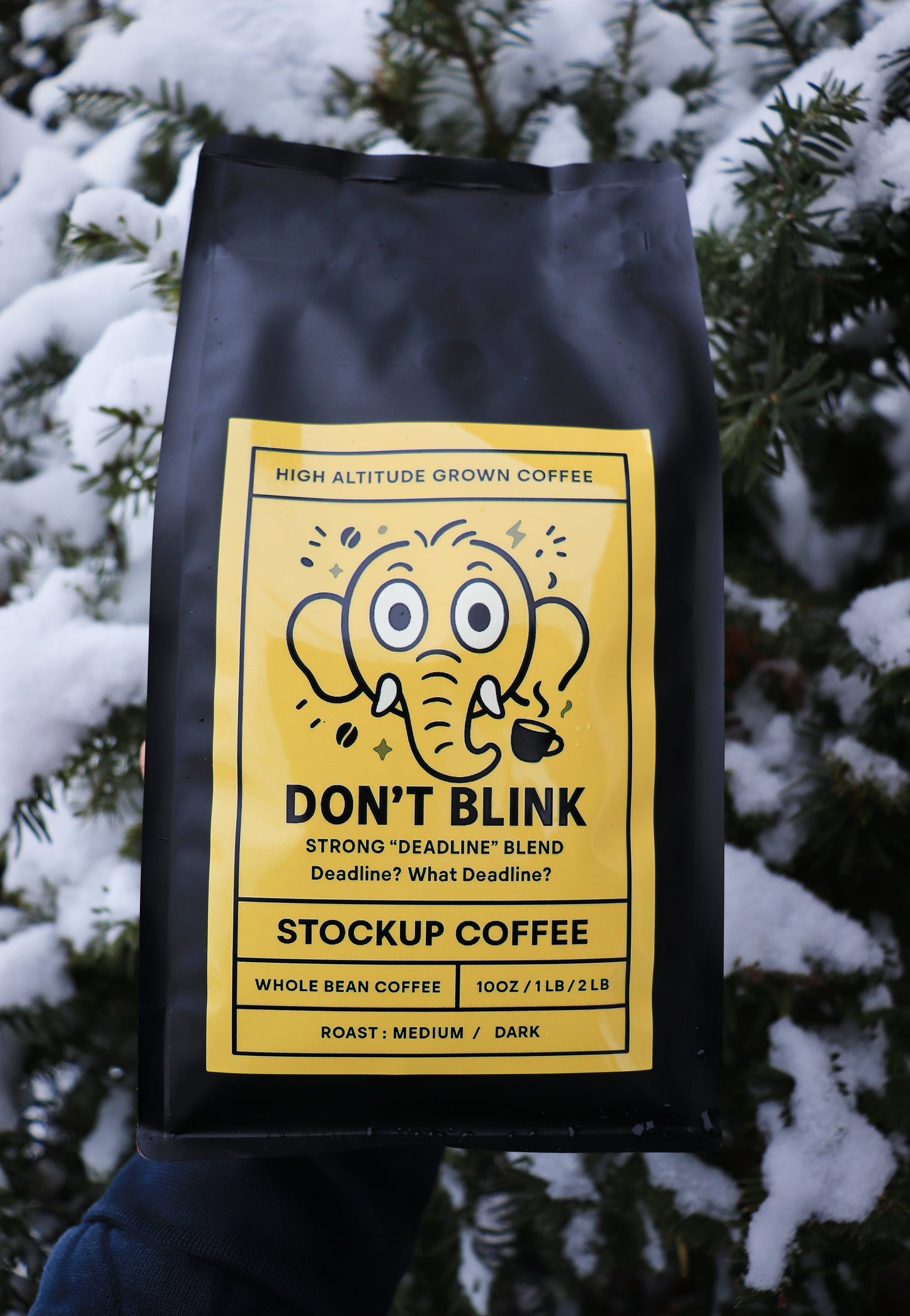 DON’T BLINK - CRISIS BREW - STRONG COFFEE BLEND