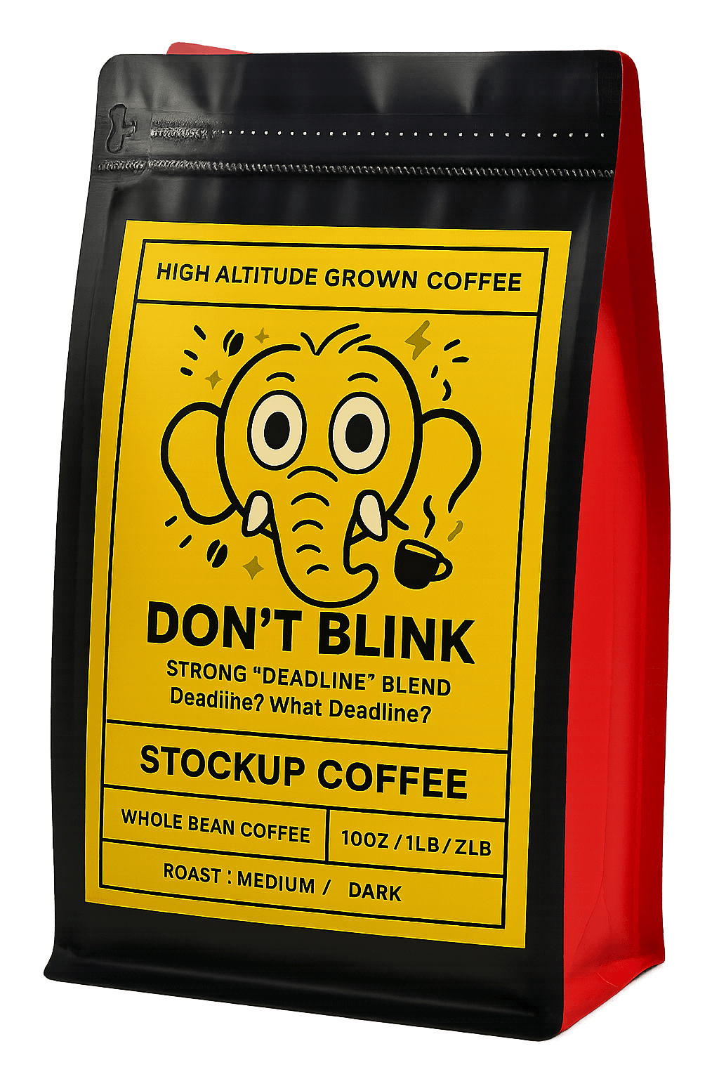 DON’T BLINK - CRISIS BREW - STRONG COFFEE BLEND