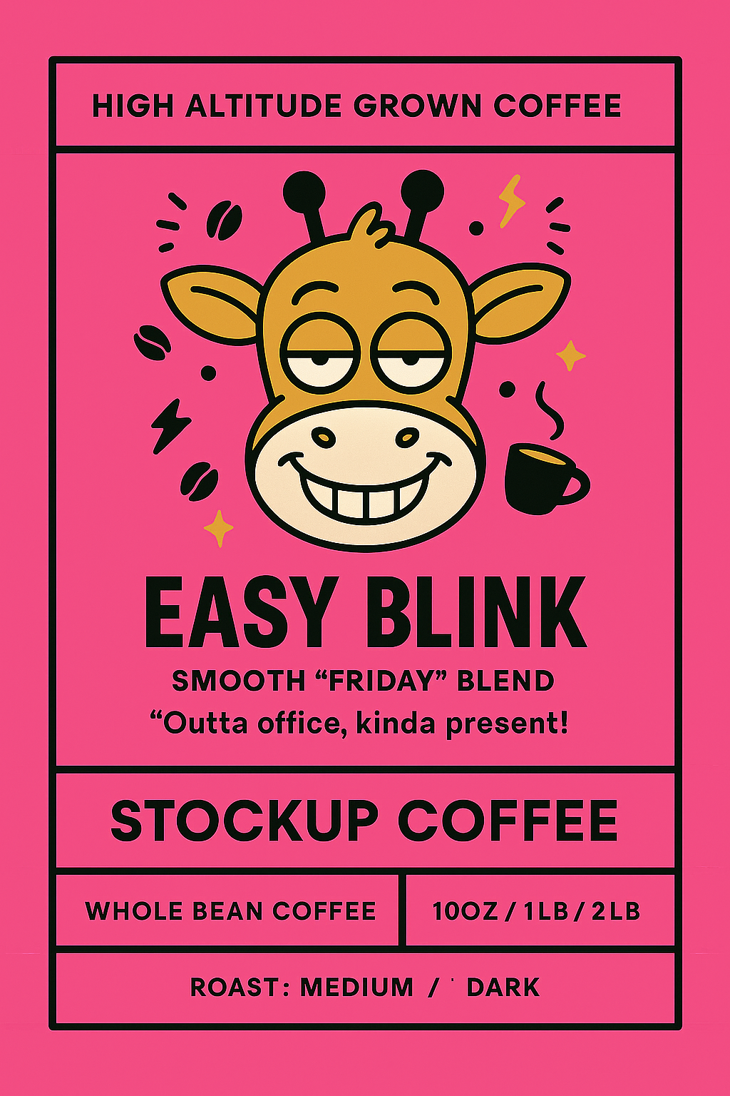EASY BLINK - ESPRESSO BLEND COFFEE