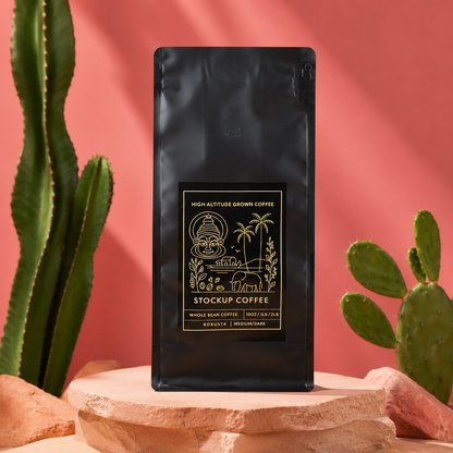 Robusta coffee bag from stockup coffee