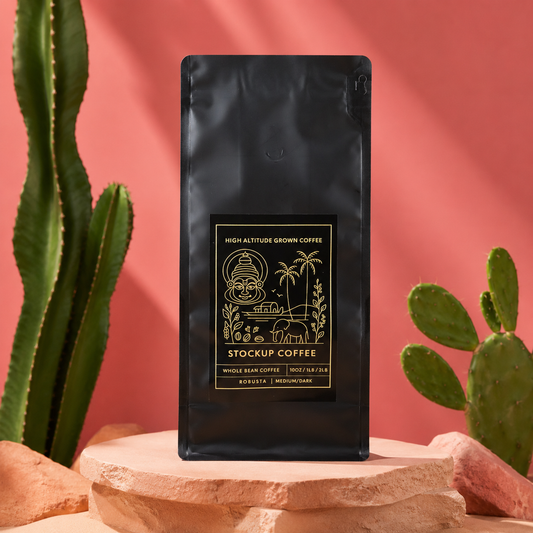 Robusta coffee bag from stockup coffee