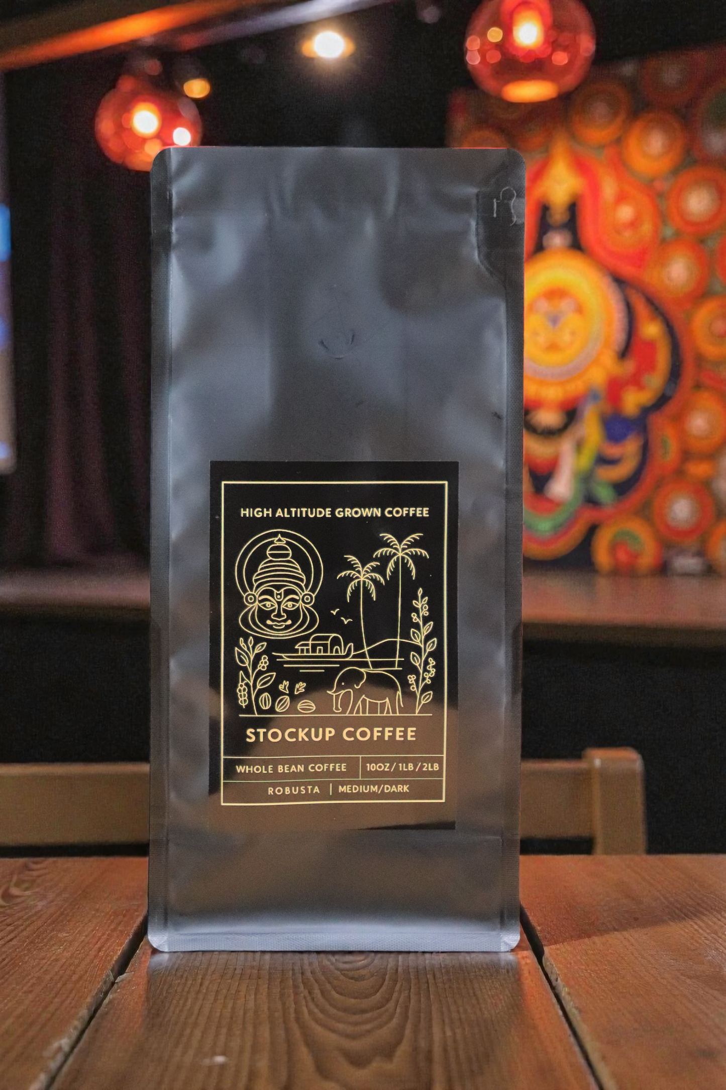 Robusta Medium & Dark Roast Coffee – Smooth for Filter and Pour