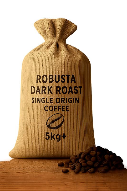 BULK CLASSIC DARK ROAST - ROBUSTA Roasted Whole Coffee beans