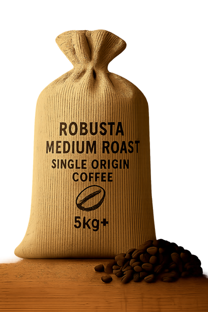 BULK SIGNATURE MEDIUM ROAST - ROBUSTA Roasted Whole Coffee beans