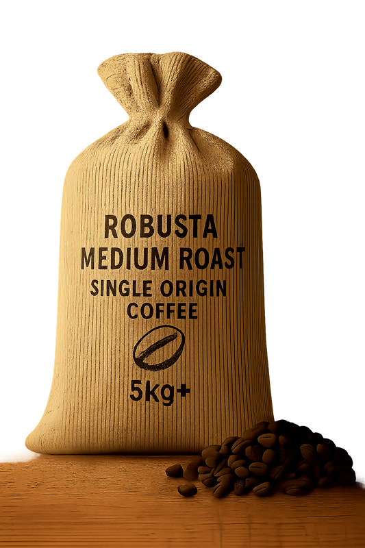 BULK SIGNATURE MEDIUM ROAST - ROBUSTA Roasted Whole Coffee beans